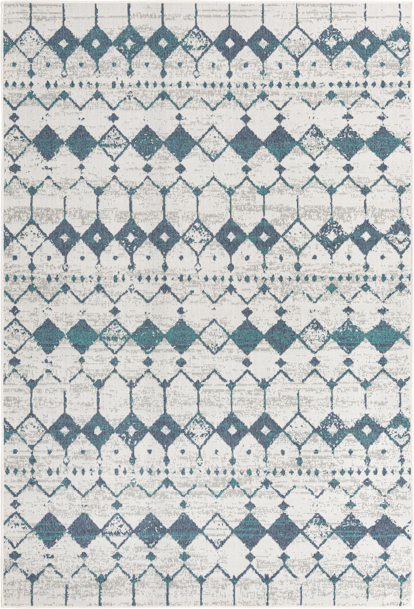 6' x 9' Stowe · Diamond Outdoor Rug
