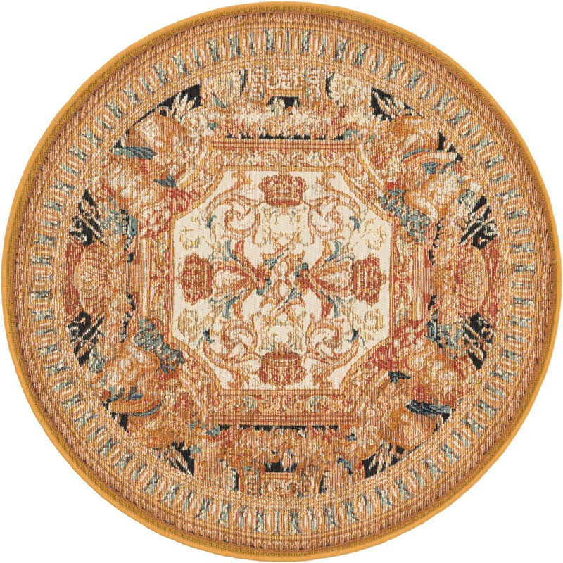 3' 3 x 3' 3 Lomax · Border Outdoor Rug