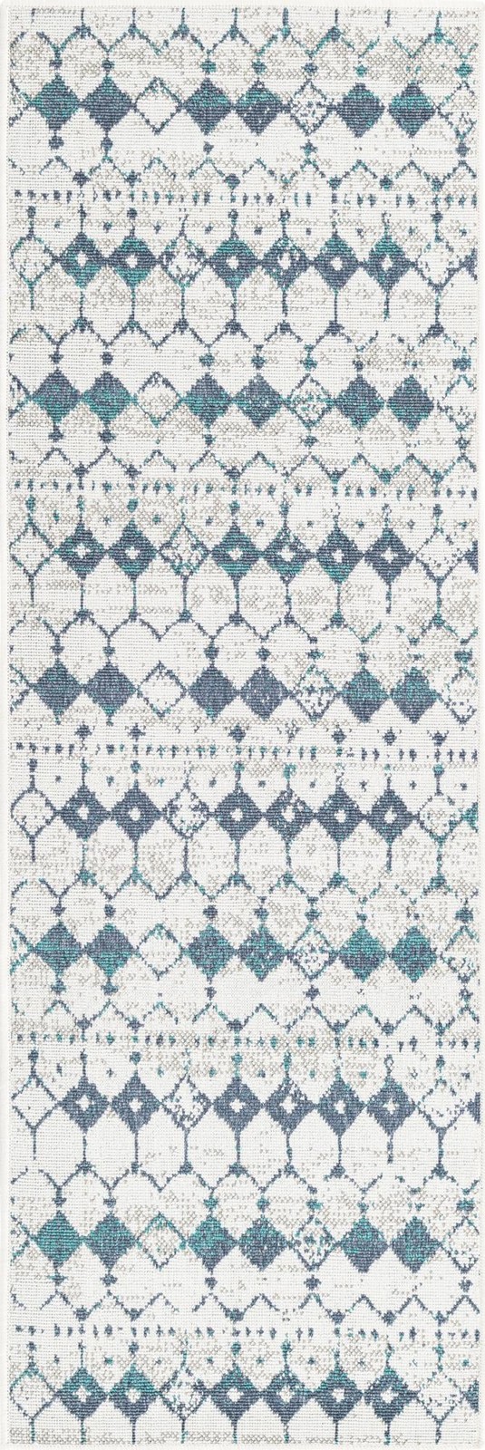 2' x 6' Stowe · Diamond Outdoor Rug