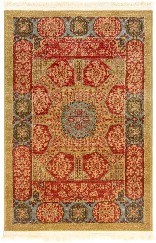 2' x 3' Wheeler · Border rug