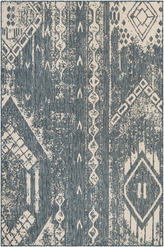 Wildman · Diamond Outdoor Rug, blue