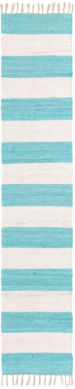 2' 2 x 10' Flagstaff · Striped Chindi Rug