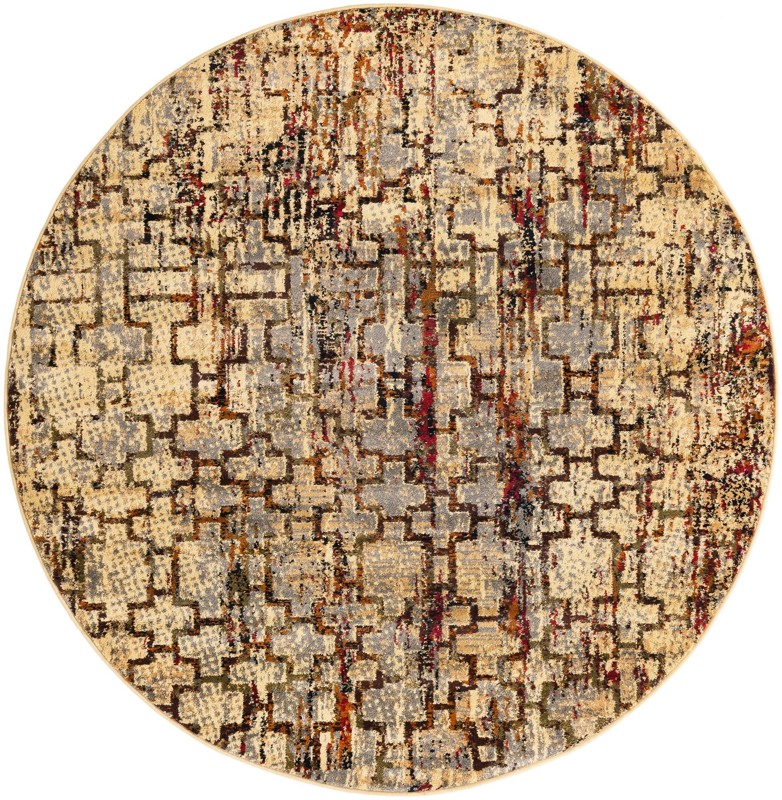 5' 3 x 5' 3 Phoebe · Geometric rug