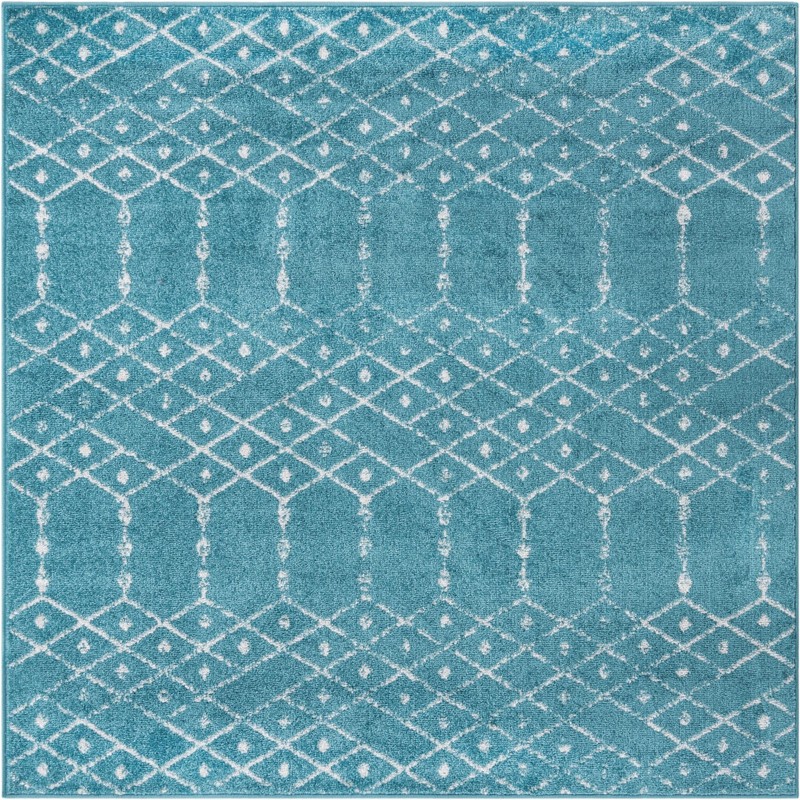 4' x 4' Newcomb · Diamond rug