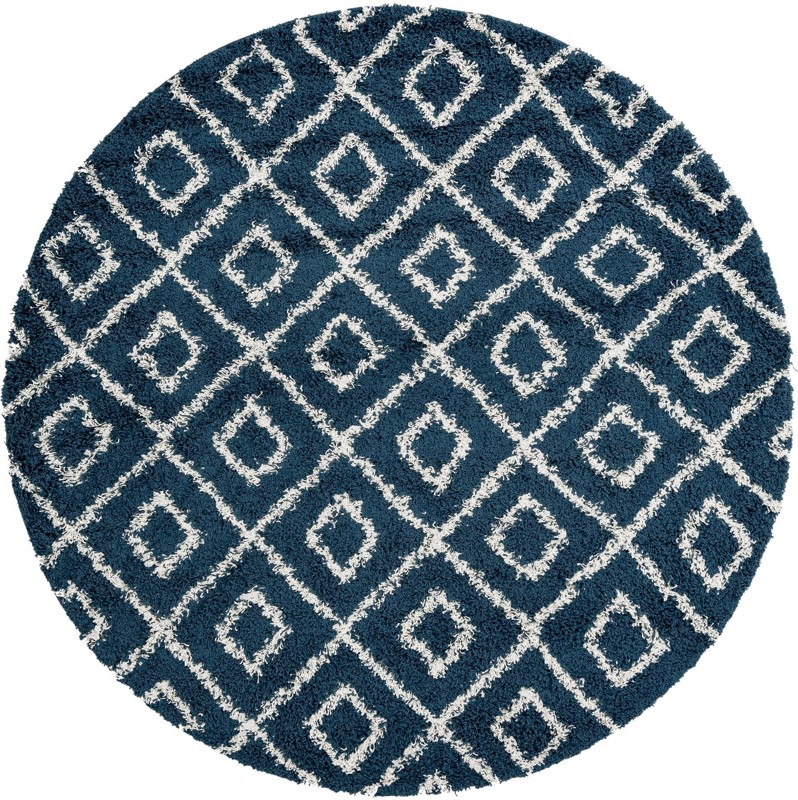 Brock · Diamond Shag Rug