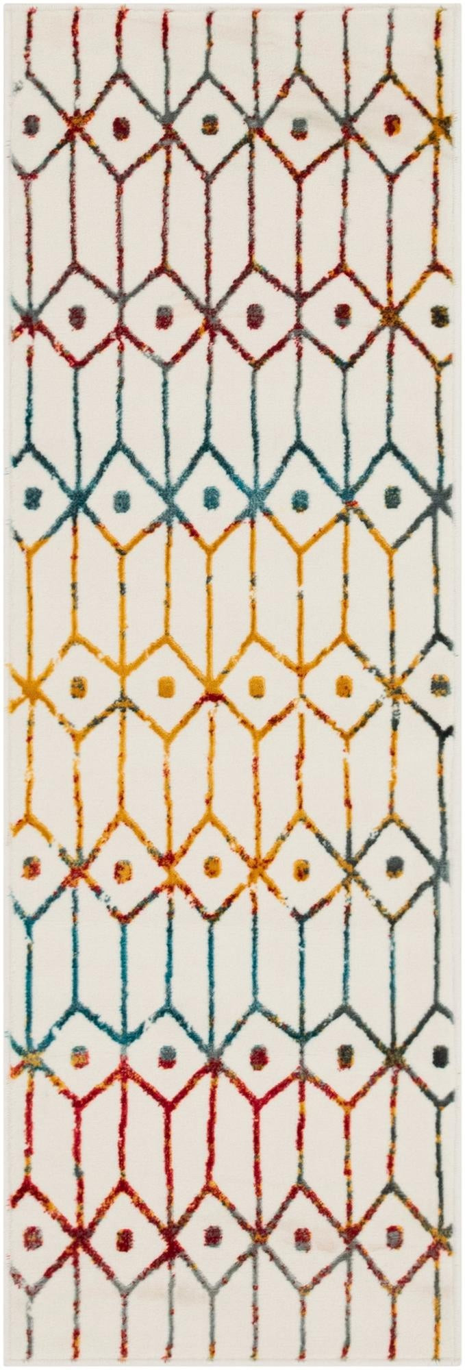2' x 6' Vincent · Diamond rug, multi