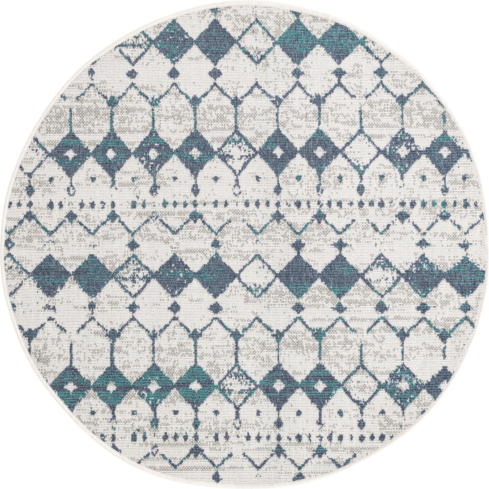 4' x 4' Stowe · Diamond Outdoor Rug
