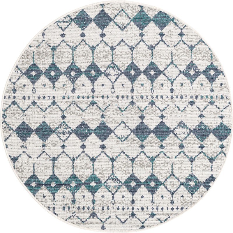 4' x 4' Stowe · Diamond Outdoor Rug