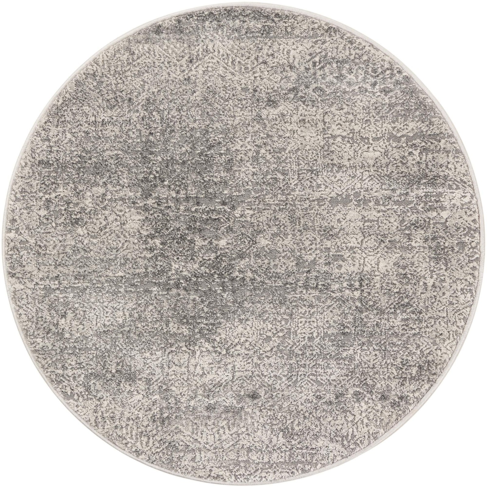 3' 3 x 3' 3 Pryor · Medallion rug, gray