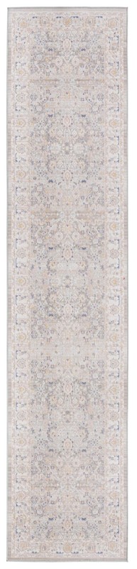 McKay · Border rug, cloud gray