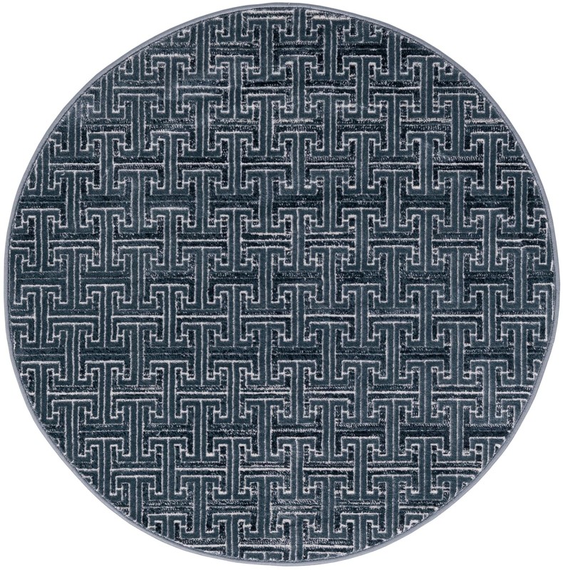 3' 3 x 3' 3 Argyle · Geometric rug