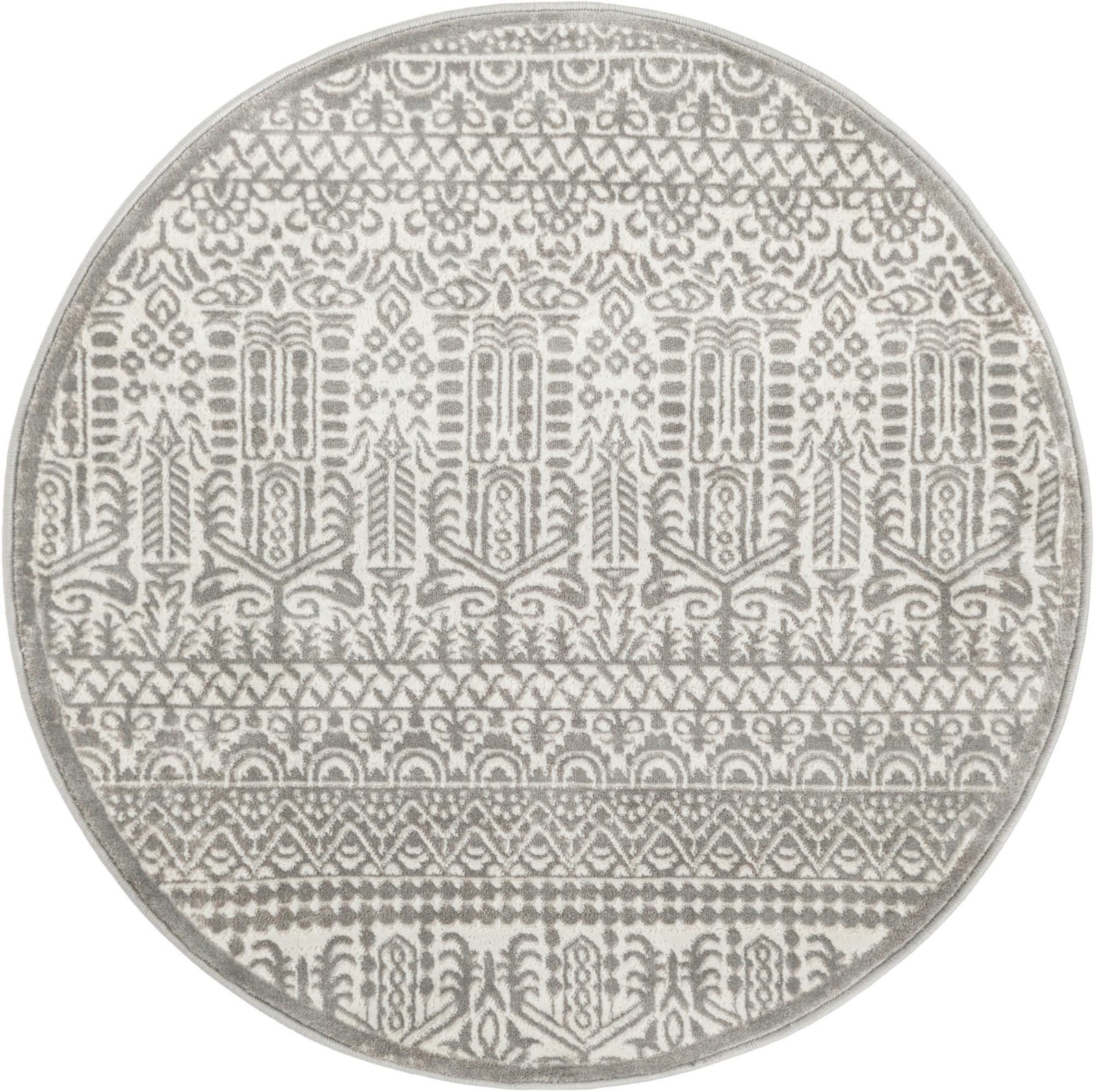 3' 3 x 3' 3 Lakewood · Border rug