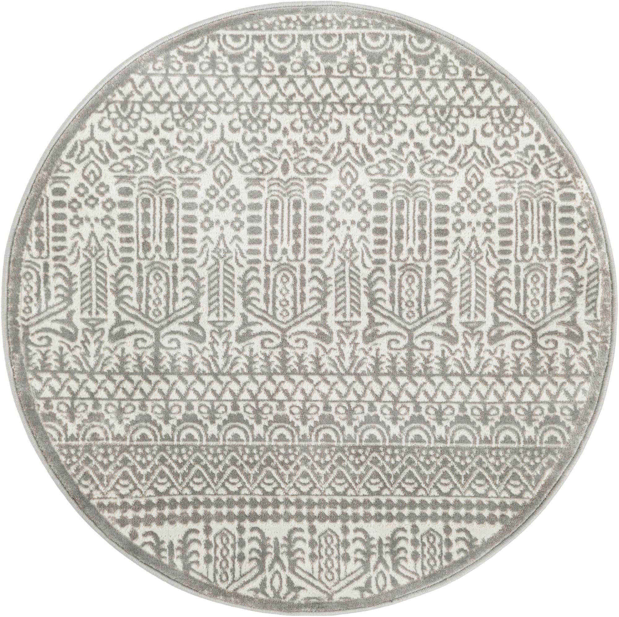 3' 3 x 3' 3 Lakewood · Border rug