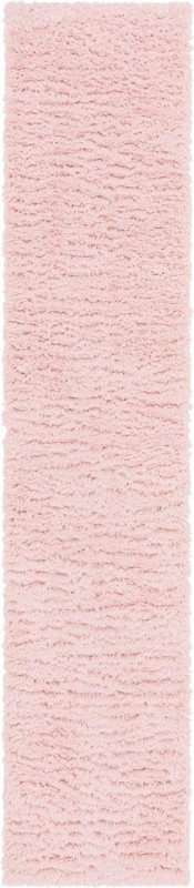 2' 7 x 13' Olympia · Solid Shag Rug, pink lace