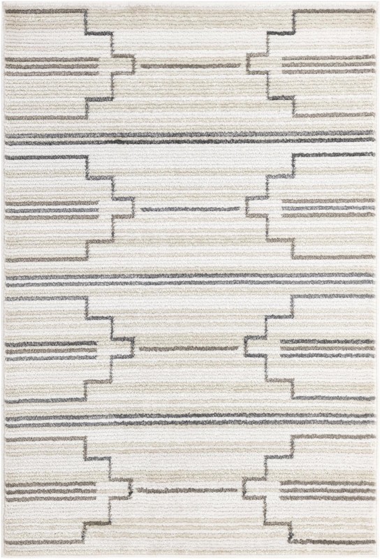 Twinbrook · Geometric rug, ivory