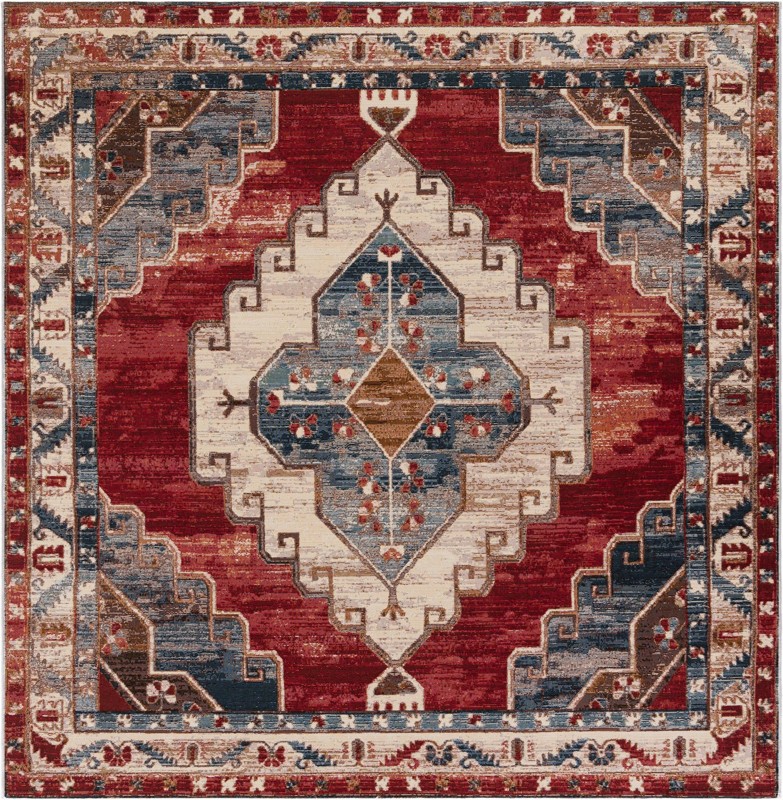 7' 10 x 7' 10 Lomax · Border Outdoor Rug