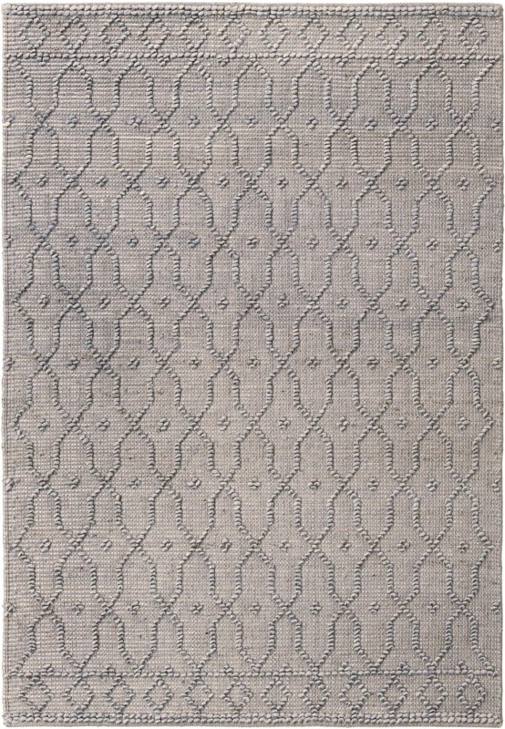 Ringwood · Lattice rug, heathered gray
