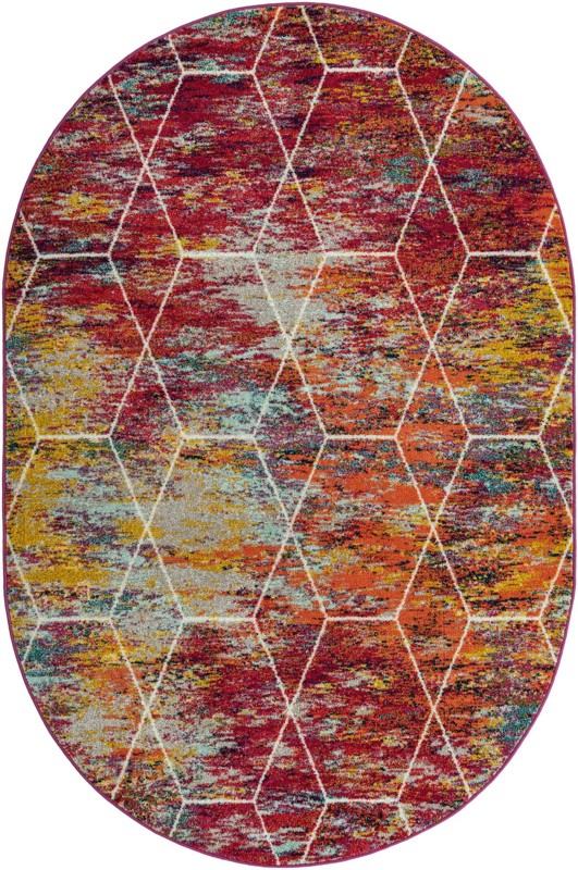 6' x 9' Galloway · Abstract rug