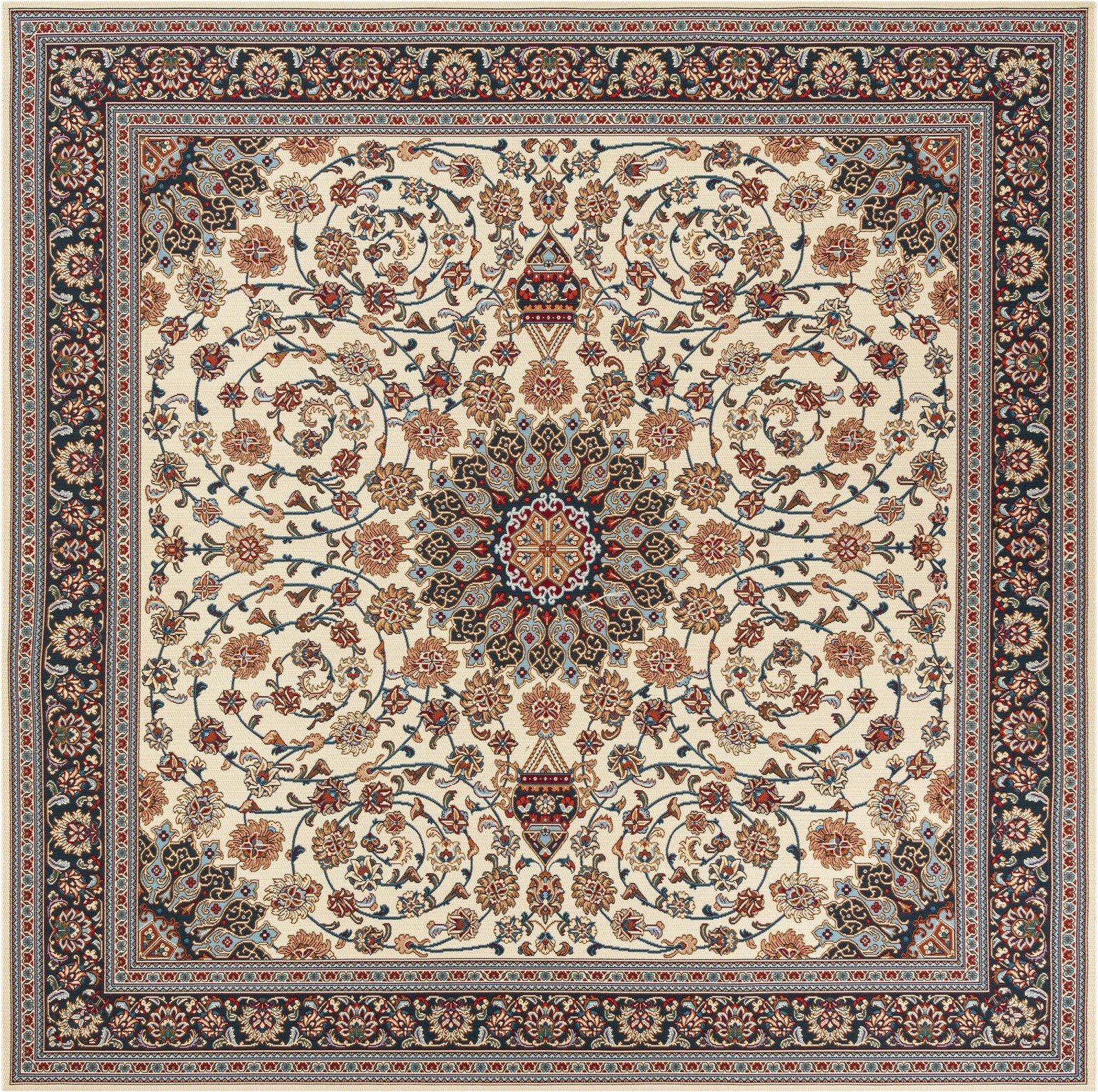 10' x 10' Lomax · Floral / botanical Outdoor Rug