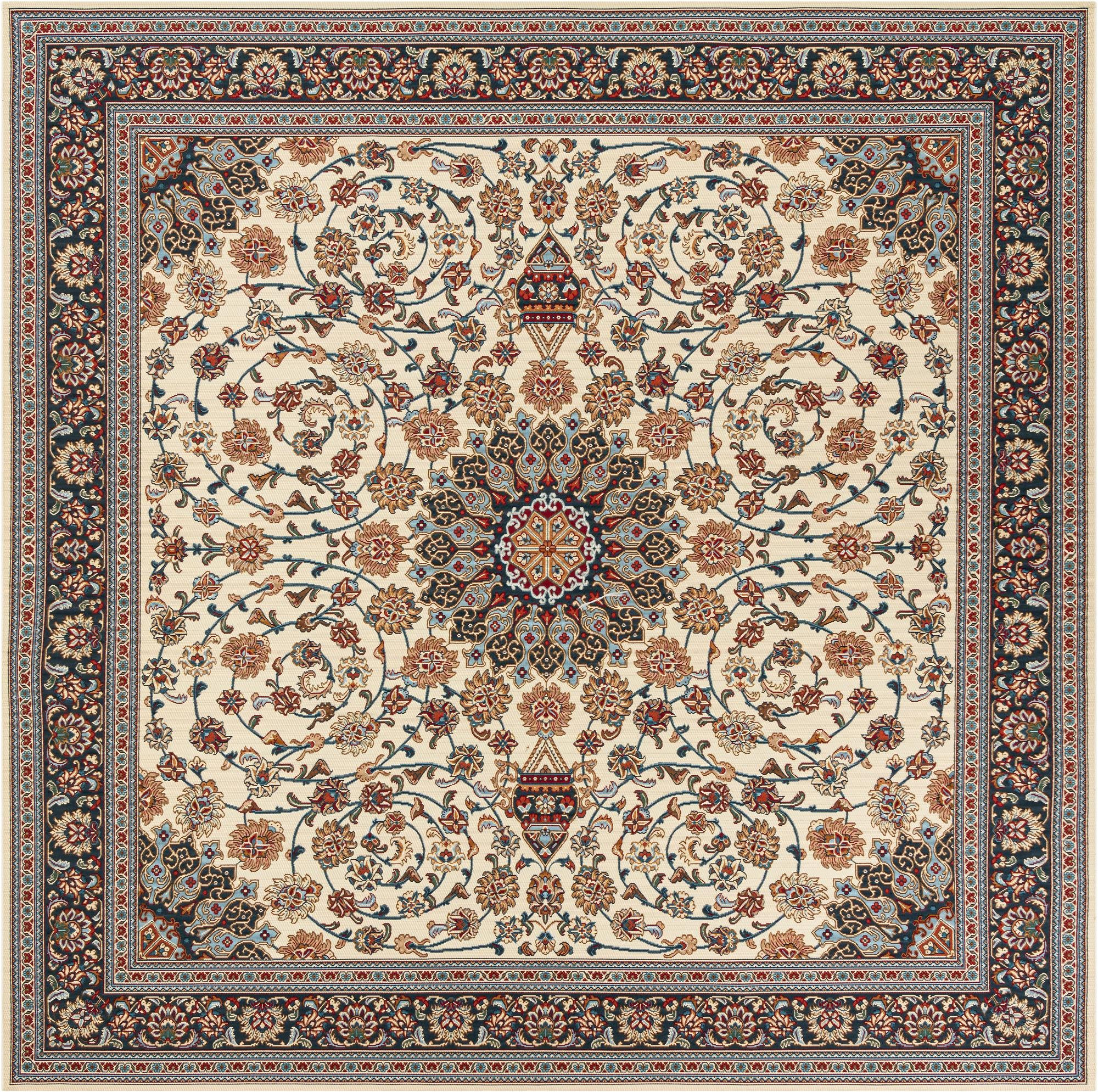 10' x 10' Lomax · Floral / botanical Outdoor Rug