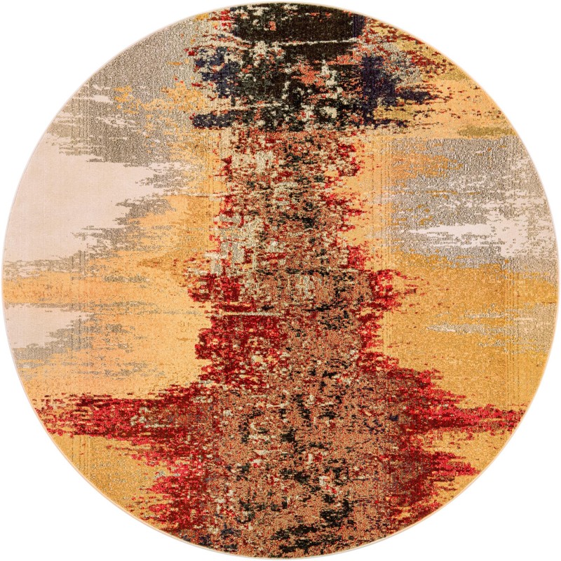 8' x 8' Hutchins · Abstract Washable Rug