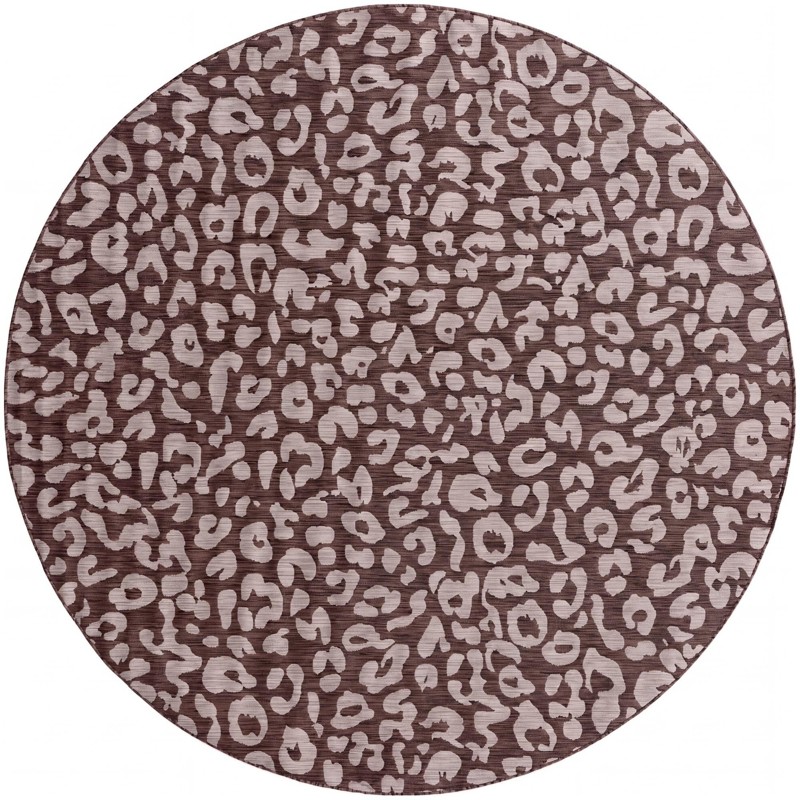 Cardamom · Animal print Outdoor Rug, brown