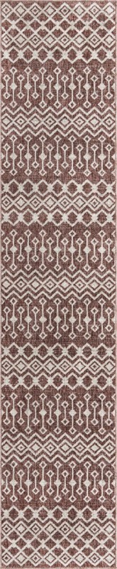 2' 7 x 12' Harlan · Diamond rug, dusty rose
