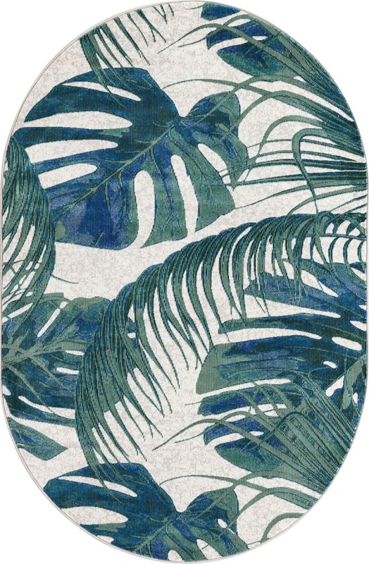 4' x 6' Britton · Floral / botanical rug, ivory
