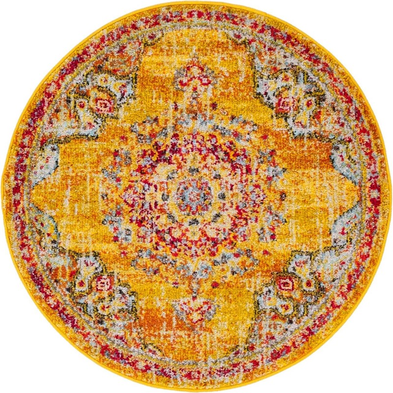 Amberley · Border rug, yellow