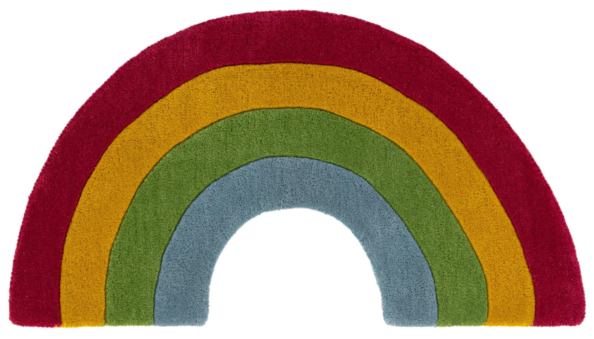 1' 8 x 3' Cornelius · Striped Wool Rug, multi