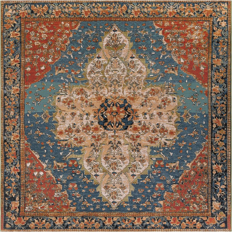 10' x 10' Lomax · Border Outdoor Rug
