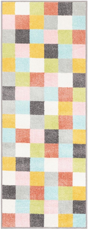 Seymour · Checkered rug, multi
