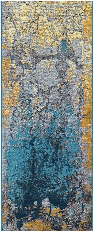 2' x 5' Lomax · Abstract Outdoor Rug