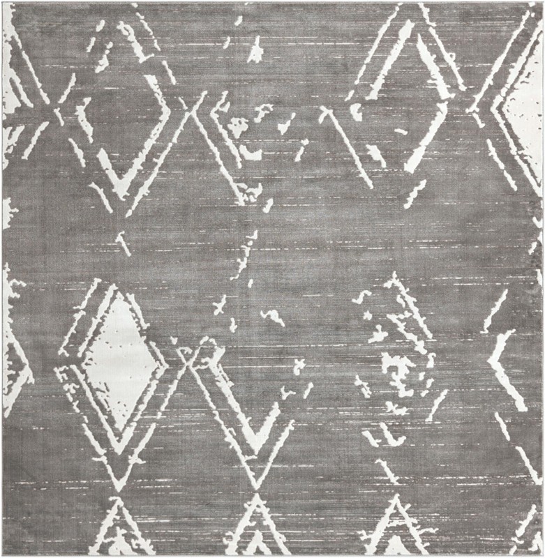 7' 10 x 7' 10 Sorrel · Diamond rug