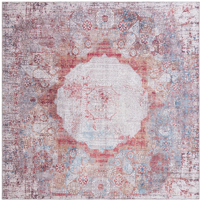 7' 10 x 7' 10 Fallowfield · Medallion Washable Rug, multi