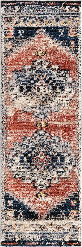 Burton · Border rug, rust red