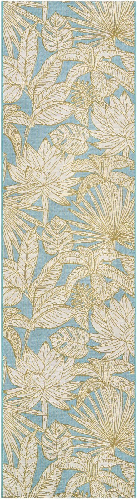 2' 7 x 10' Lomax · Floral / botanical Outdoor Rug