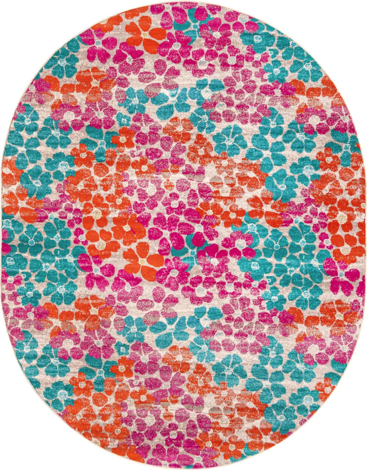 7' 10 x 10' Portage · Floral / botanical rug, multi