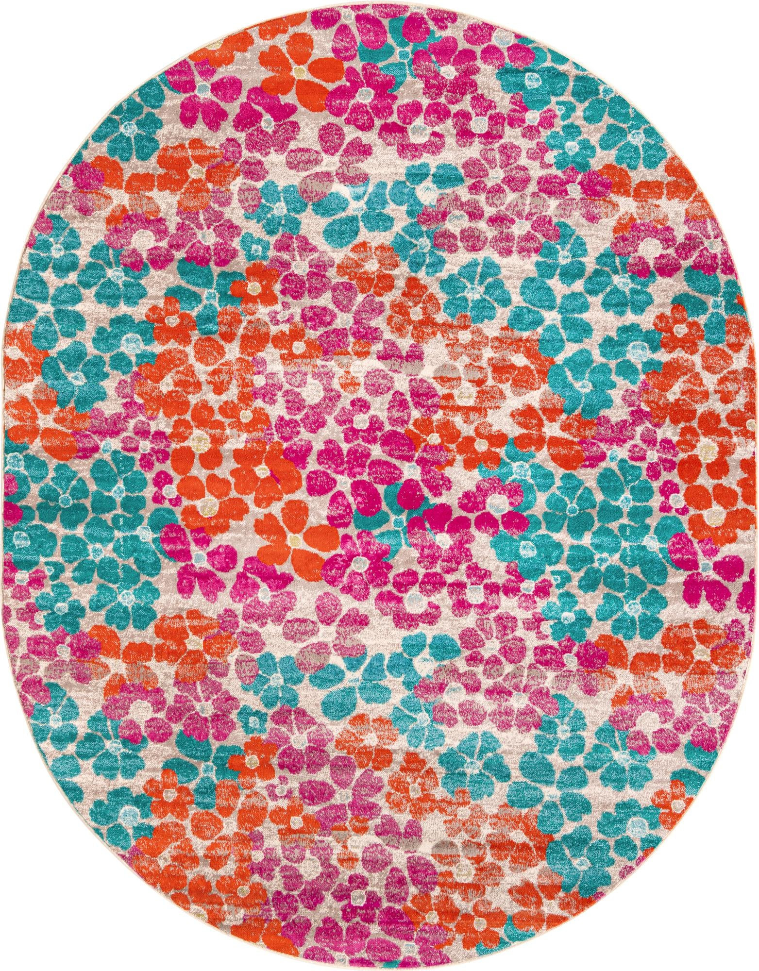 7' 10 x 10' Portage · Floral / botanical rug, multi