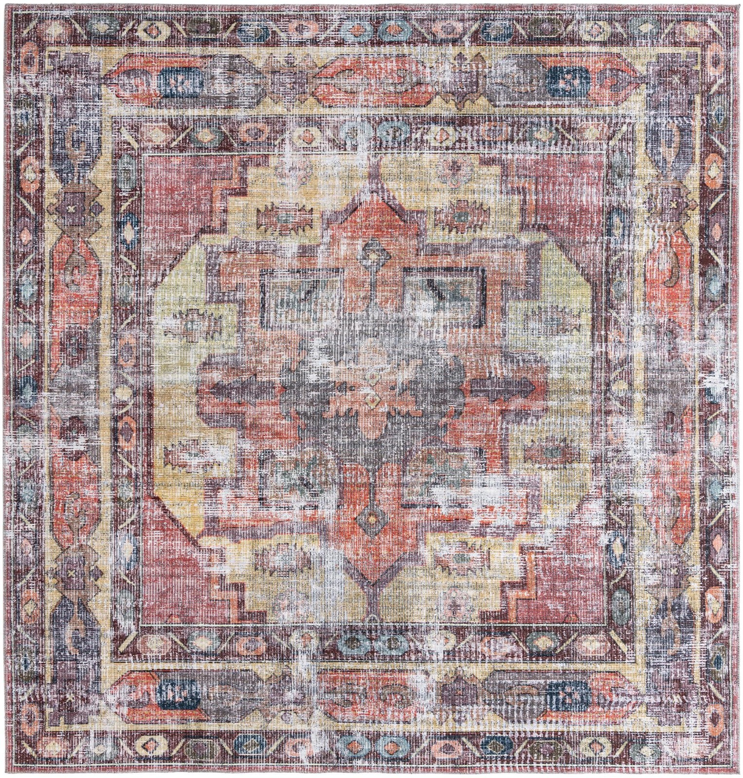 10' 6 x 10' 6 Chandler · Border Washable Rug