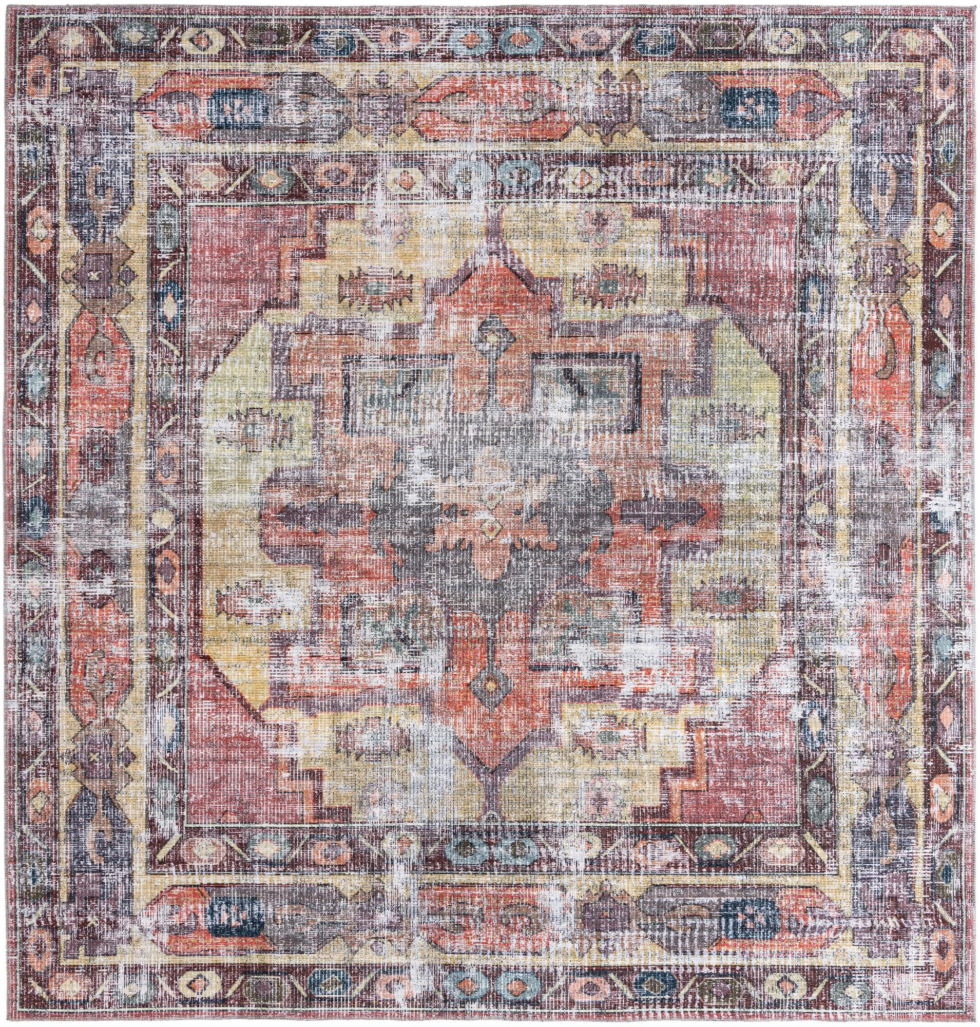 10' 6 x 10' 6 Chandler · Border Washable Rug