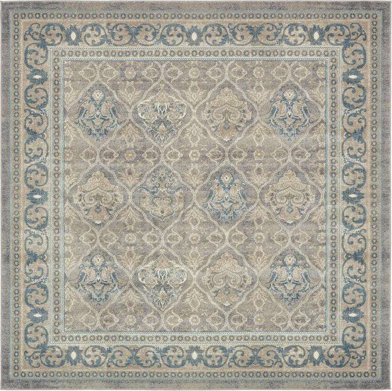 8' x 8' Swanson · Border rug