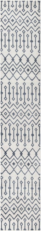 Eugene · Chevron rug, coastalwhite