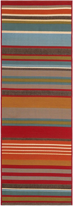 Duncan · Striped Outdoor Rug