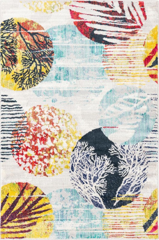 4' x 6' Dagwell · Abstract rug, multi