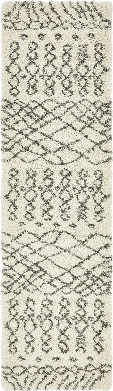 2' x 8' Jameson · Geometric Shag Rug