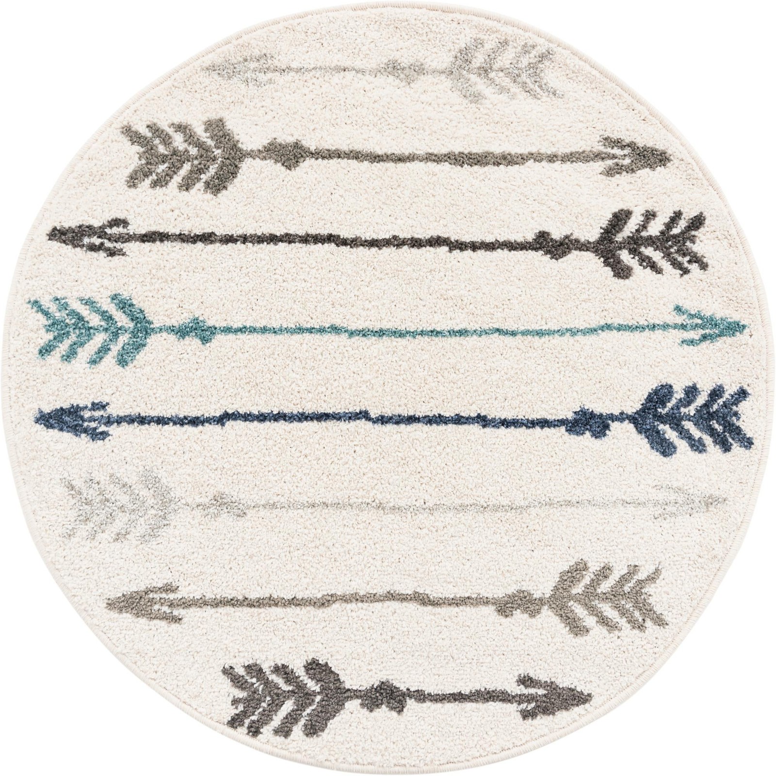 3' x 3' Padgett · Lines rug