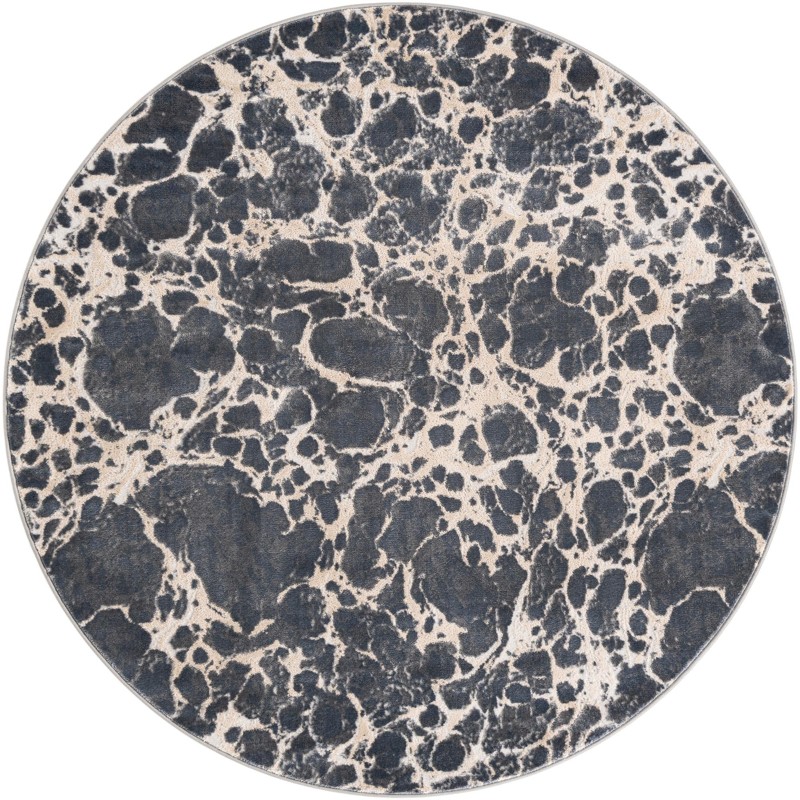 Lionel · Abstract rug, grey
