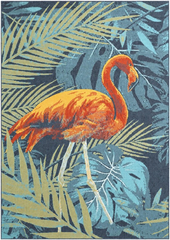 10' x 14' Stebbins · Floral / botanical Outdoor Rug, multi