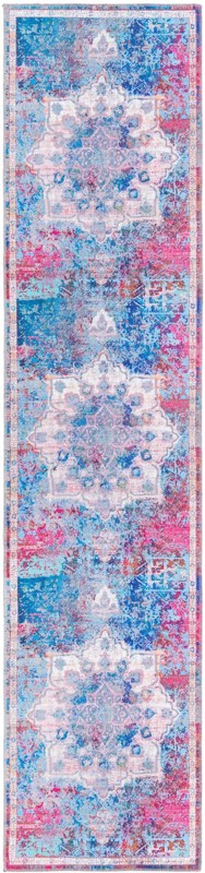 Rideout · Border Washable Rug, tie dye
